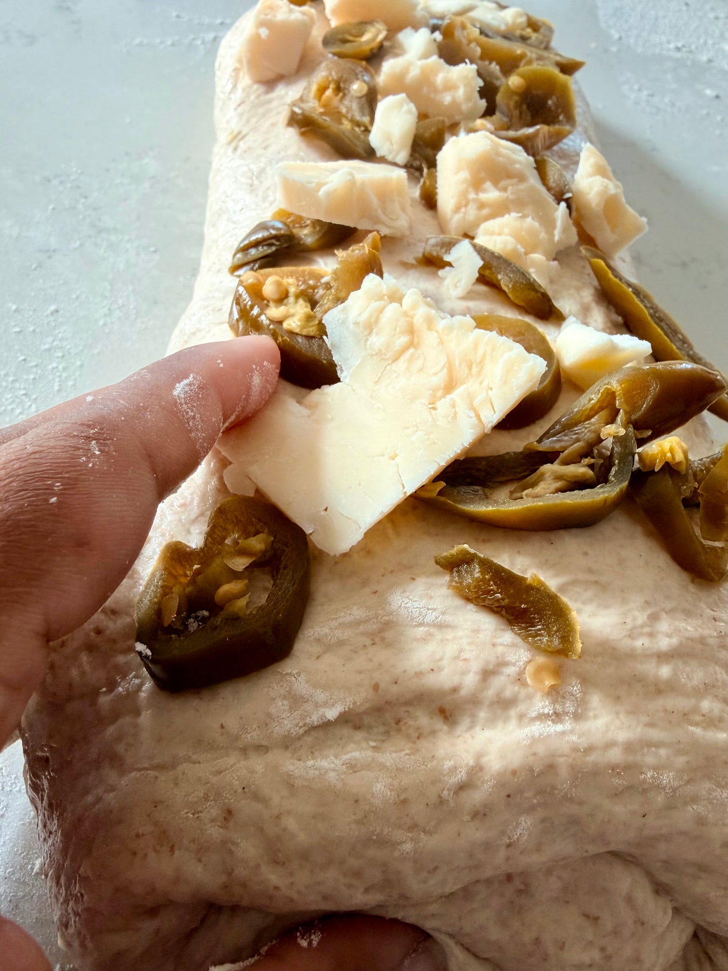 Jalapeño Aged Cheddar Sourdough