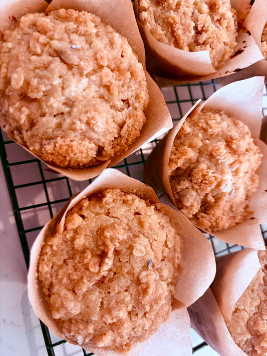 Sourdough Muffin — Lemon Lavender