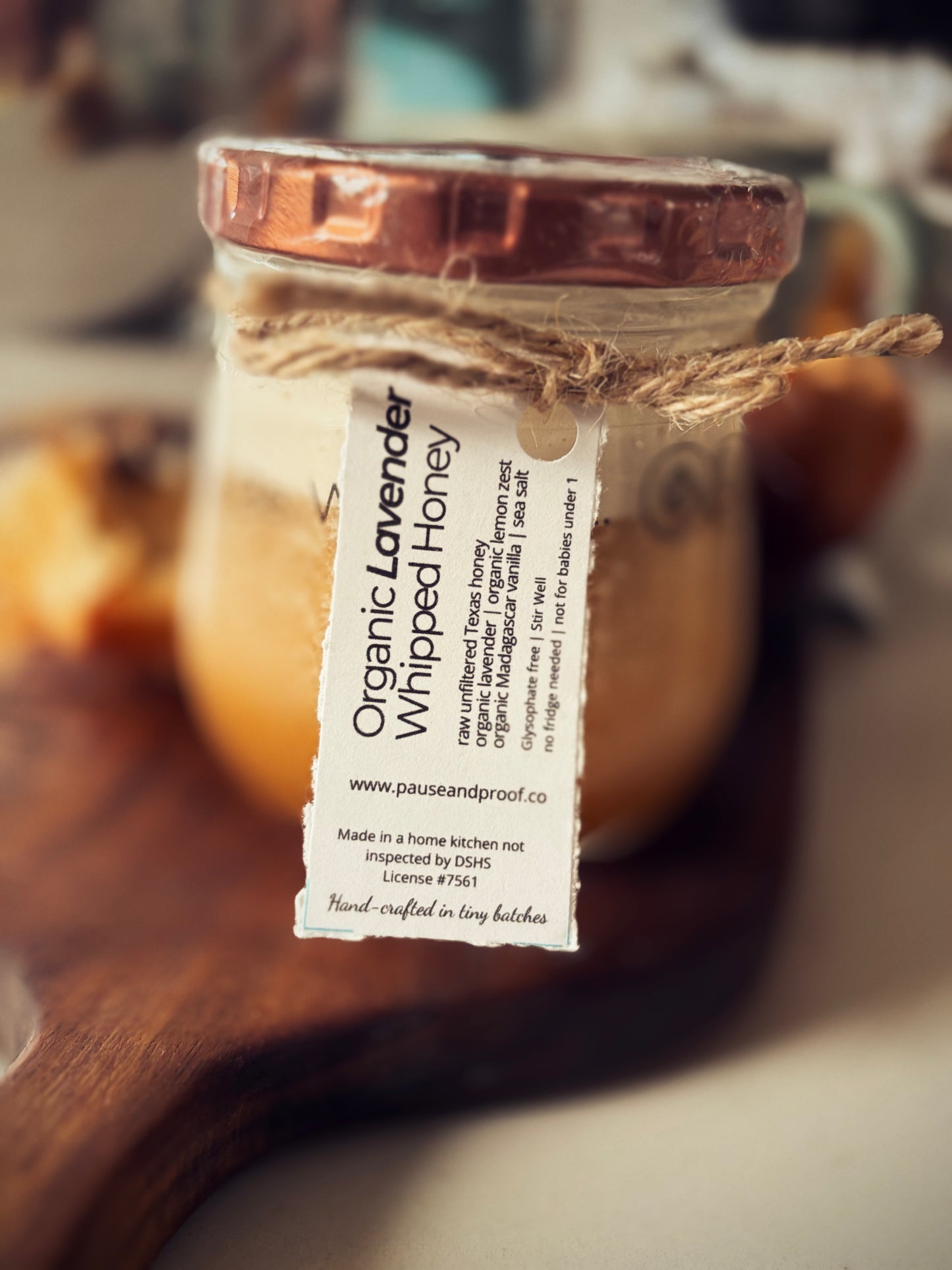 Organic Whipped Honey