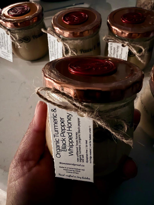 Organic Whipped Honey